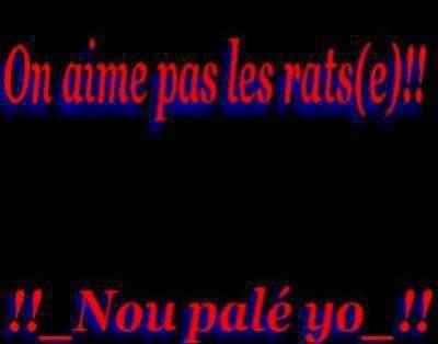 nou pa lé c rat la